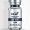 AOD 9604 10mg research peptide vial, Pristine Aminos, laboratory use only