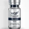 TB-500 research peptide vial, Pristine Aminos, laboratory use only