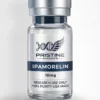 Ipamorelin research peptide vial, Pristine Aminos, laboratory use only